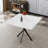 Square Dining Table, Mid Century Modern Square Dining Table For 46 Person, Coffee Table For Kitchen Dining Room, Office, Save Space-124922223