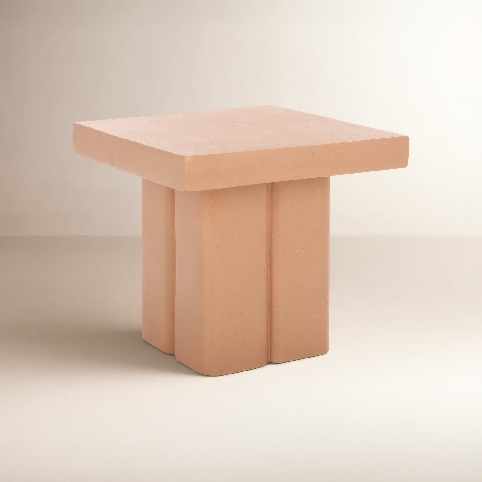 20" End Table, Terracotta