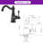 8"H Solid Brass Single-Handle Bathroom Sink Faucet-114748864