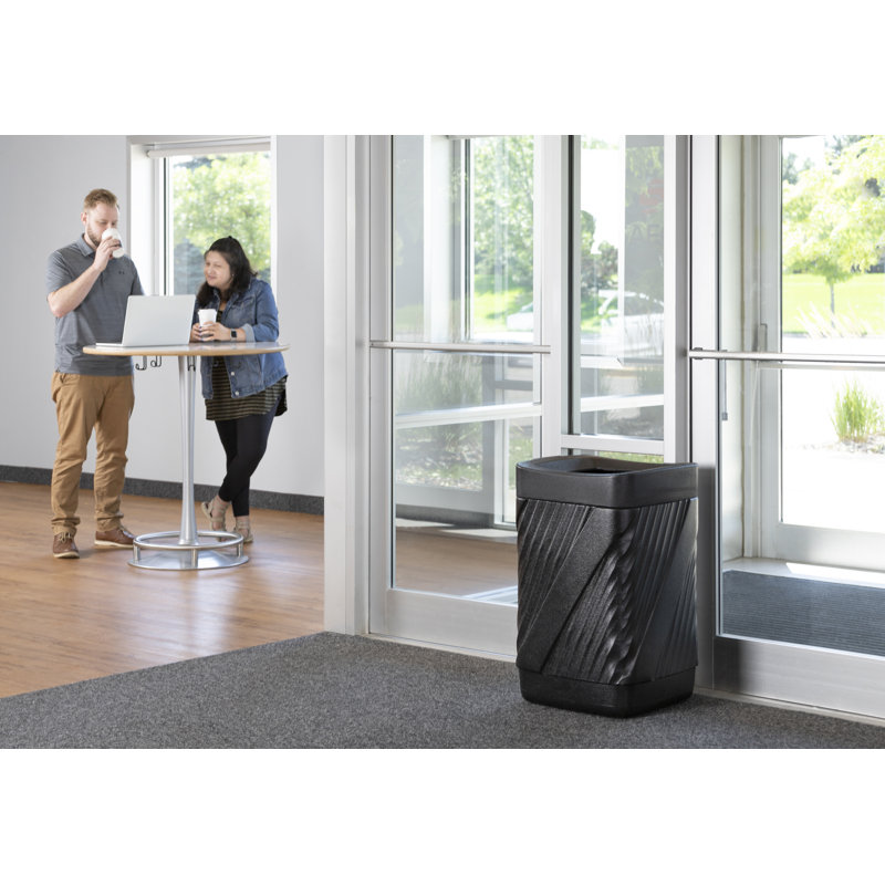 Twixt Waste Receptacle With Open Top