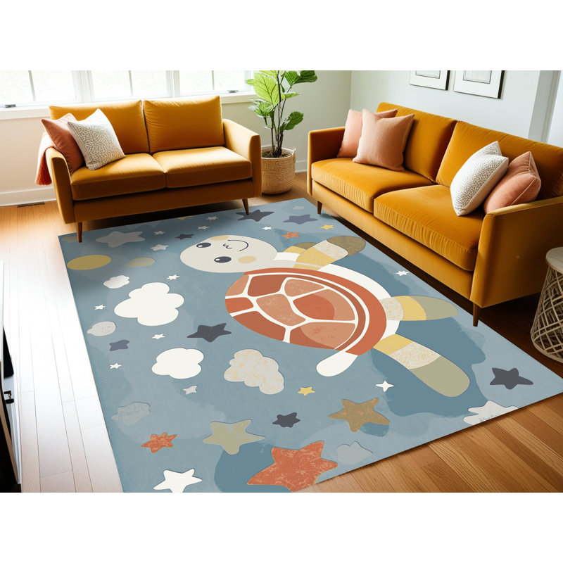 Tapis pour enfants East Urban Home, Rectangulaire 2 pi x 3 pi
