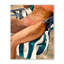 Coastal Retreat Riviera Retreat: Woman Lounging On Beach Towel And Chair-1062528258-1062528260-1062528287