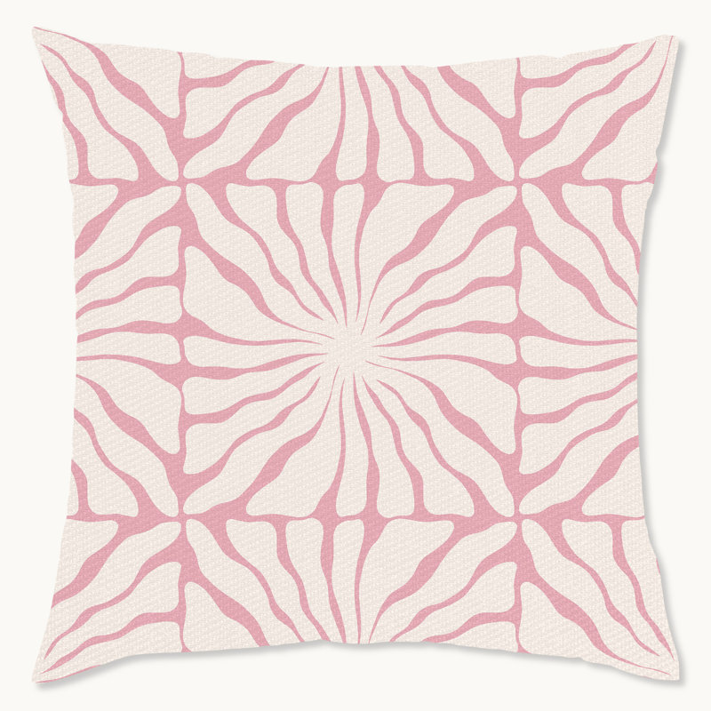 Floral Throw Pillow