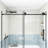 56-60" W × 60" H Single Sliding Semi-Frameless Tub Door-116985293