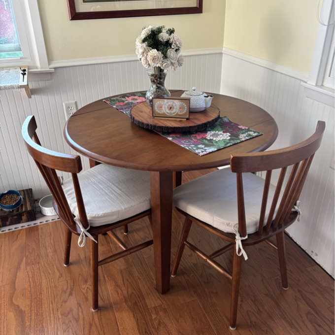 Laurel Foundry Modern Farmhouse Framlingham Drop Leaf Dining Table