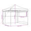 Carsynn 3m x 3m Steel Gazebo