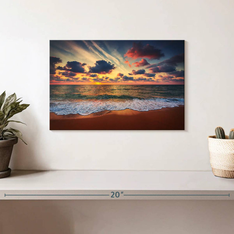 Gillard Summer Sunset Sky, 8" H x 12" W