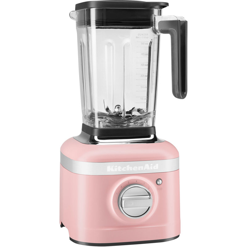 Mélangeur à vitesse variable avec bourreur K400, rose séché mat, Rose séché