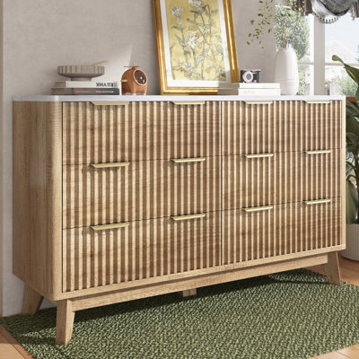Commode 6 tiroirs, style maison de campagne