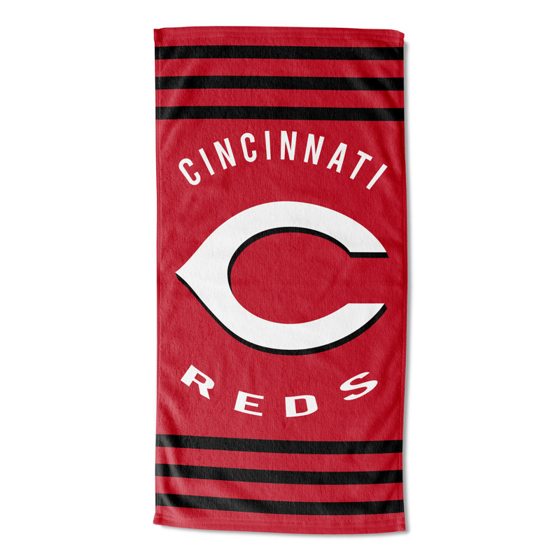 Cotton Blend Lightweight Beach Towel, Cincinnati Reds