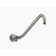 Gooseneck Rainhead Arm with 3-Way Diverter
