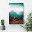 Mountains in Weissbad Switzerland - Wrapped Canvas-55359619