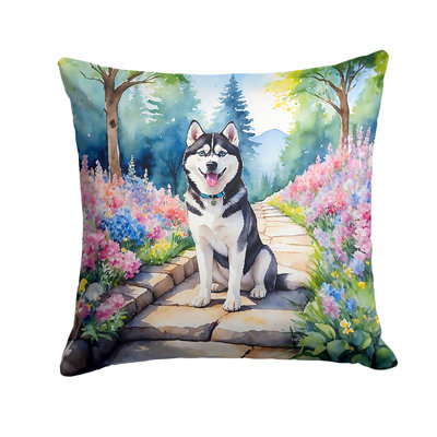 Spring Path Other/No Pattern Indoor/Outdoor Throw Pillow