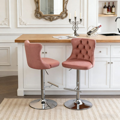 Tabourets de bar modernes et rembourrés