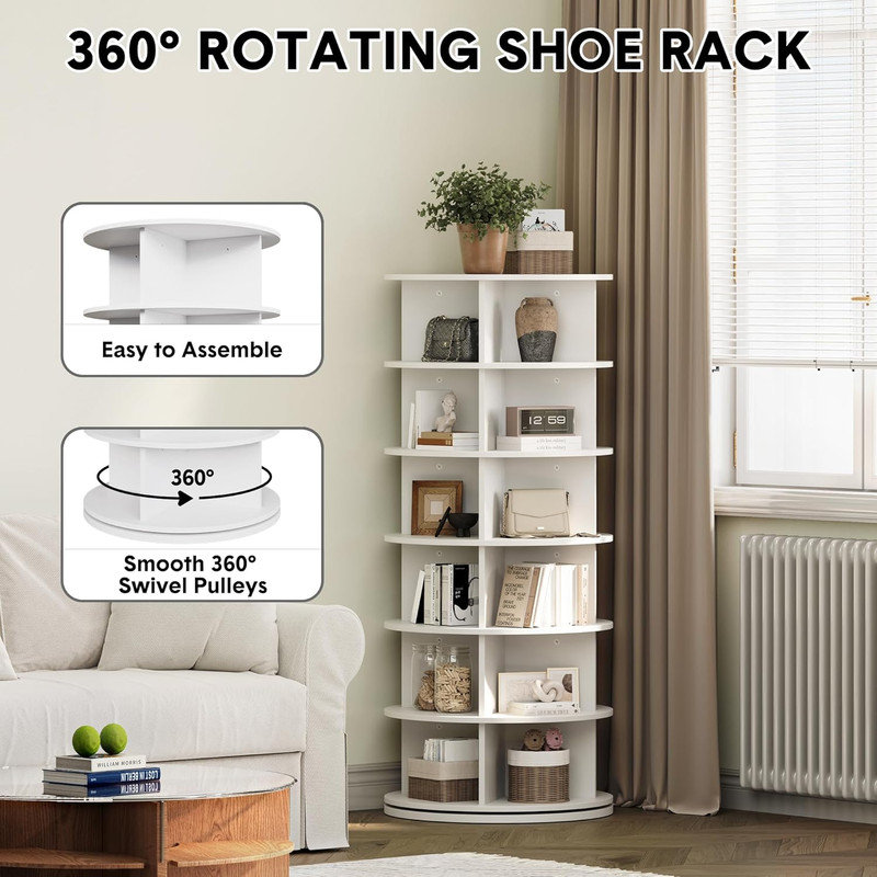 24 Pair Shoe Rack