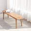 Banc en bois de chêne naturel-653003266
