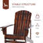 Fauteuil Adirondack Outsunny