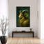 Celestial Aries Ram Mystical Contemporary Animal Portrait Wall Art Print-135430090