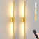 32'' Battery Operated Wall Sconces with Remote Control, Dimmable Wall Sconces Set of Two, 350°Rotate
