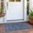 Machine Washable Indoor/Outdoor Chantille ACN1145 Blue Rug-56066594