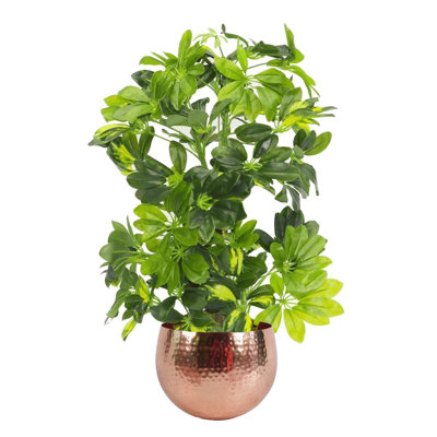 Analyssa 65cm Faux Foliage Plant in Metal Pot
