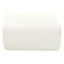 Poufs portatifs modernes sans assemblage, mousse en velours côtelé blanc, siège d'appoint compact-917292652