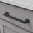 Studio Collection Pull - 7-9/16" Center to Center Cabinet Pull Matte Black - Transitional Hardware for Drawers & Cabinets-112308032-92299819