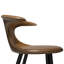Flair Upholstered Counter Stool with Metal Frame-1822329036