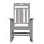 Ensemble de 2 chaises berçantes d'extérieur en PEHD d'extérieur résistantes aux intempéries-1820155578