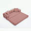 Canapé-lit pliant convertible avec coussin moelleux-442860582