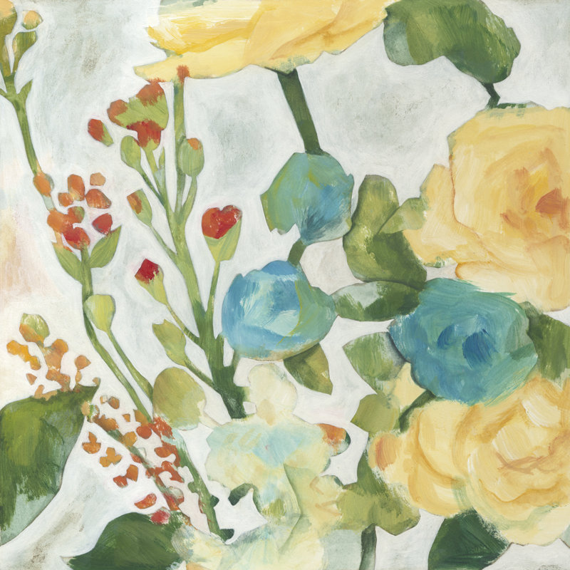 June Bouquet II, H 12 po x l 12 po x P 1,25 po