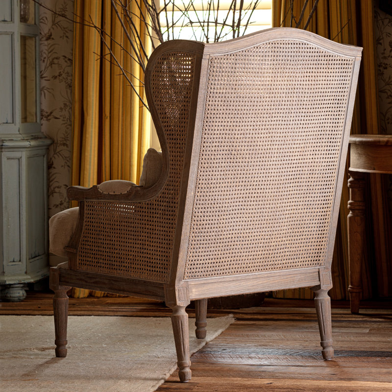 Fauteuil à oreilles communes Cain