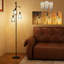 170.52 H cm Powder Coated and Matte Tree Floor Lamp