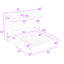 Lit plateforme 4 tiroirs en bois avec armoire-98752981