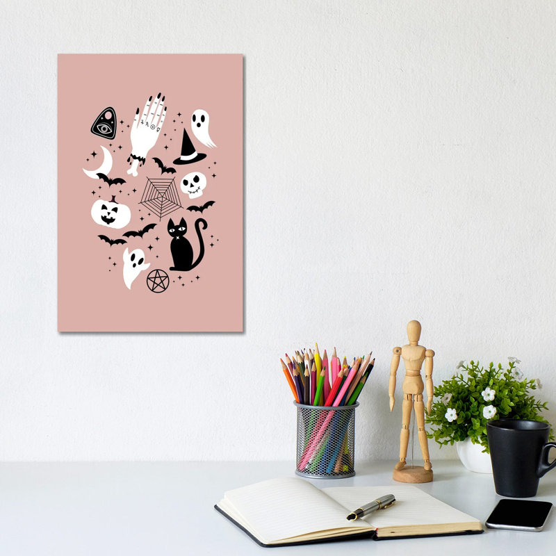 Halloween Strange Things by Emanuela Carratoni - Wrapped Canvas Gallery-Wrapped Canvas Giclée, 20.32 cm H x 30.48 cm W
