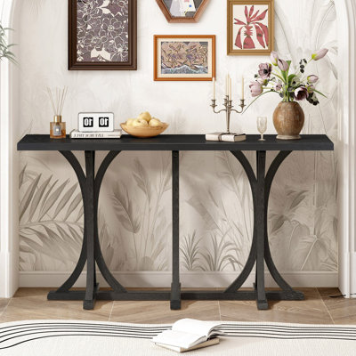 Console en bois Thedrick 59,8 po