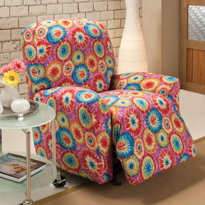 Housse pour fauteuil inclinable à coussins carrés/rectangulaires
