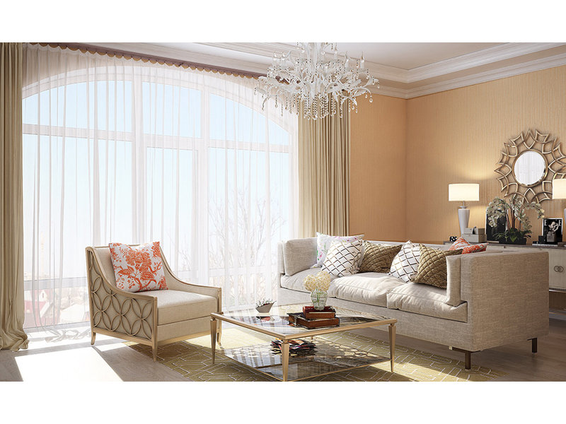 Caracole Classic Glass Coffee Table