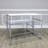 Fixturedisplays Nesting Display Tables, Set Of 2 (41.46" W X 24.02" D X 32.76" H, 38.7" W X 23.23" D X 20.16" H) White Retail And Exhibition Displays 119995-NEW