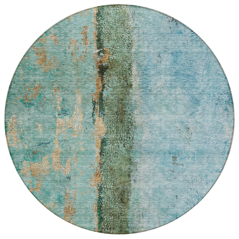 Tapis rond 8 po