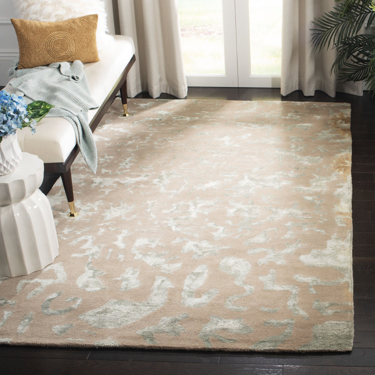 Waylan Abstract Wool Hand Woven Area Rug