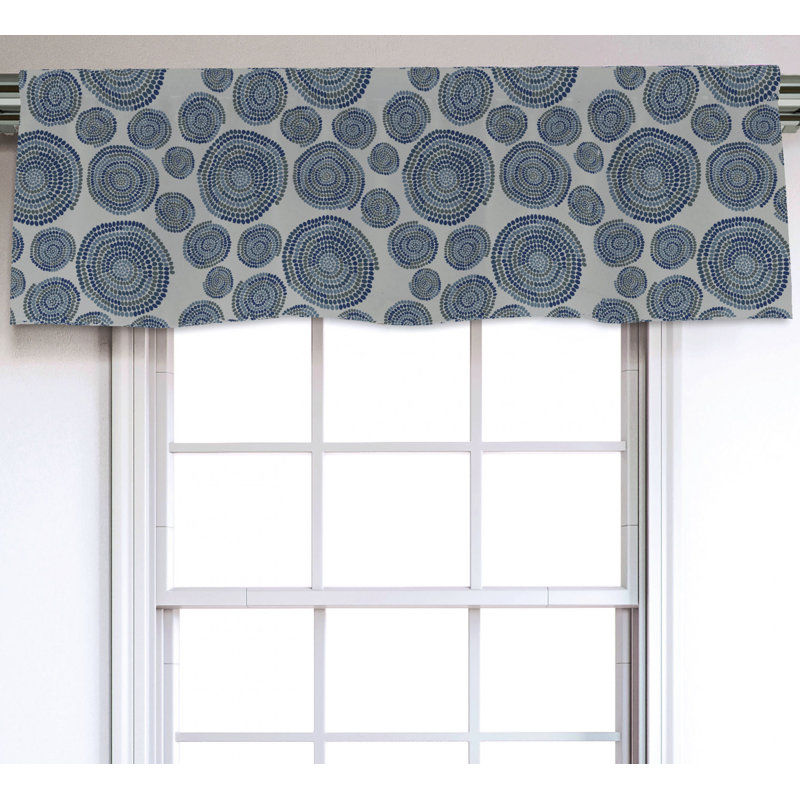 Sateen Ruffled Window Valance
