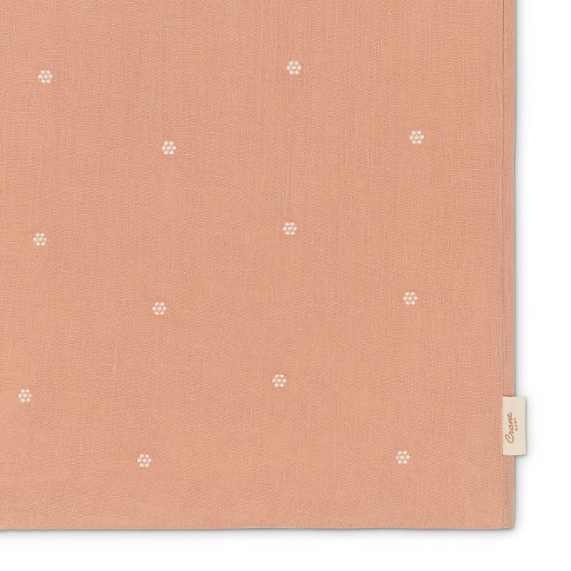 Violet Daisy Tuck Quilted Changing Pad Cover