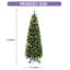 Sapin de Noël artificiel illuminé 6 pi avec 2 couleurs claires-834881638
