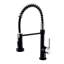 Robinet d'évier de cuisine moderne avec cartouche rétractable en céramique, débit d'eau stable et température commerciale, sans fuites, cartouche