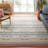 Halle Flatweave Jute/Cotton Southwestern Rug in Orange/Brown/Beige-617340955