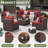 7 Piece Rattan Sectional Seating Group with Cushions-442894130
