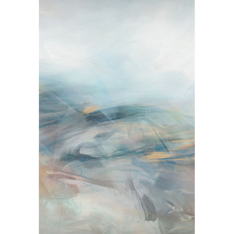 Gloaming II by D’Alessandro Léon - Wrapped Canvas Painting Print, 81" H x 54" W x 1.5" D, Image Brush Gel