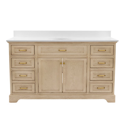 Ronnie 60" Single Bathroom Vanity Set