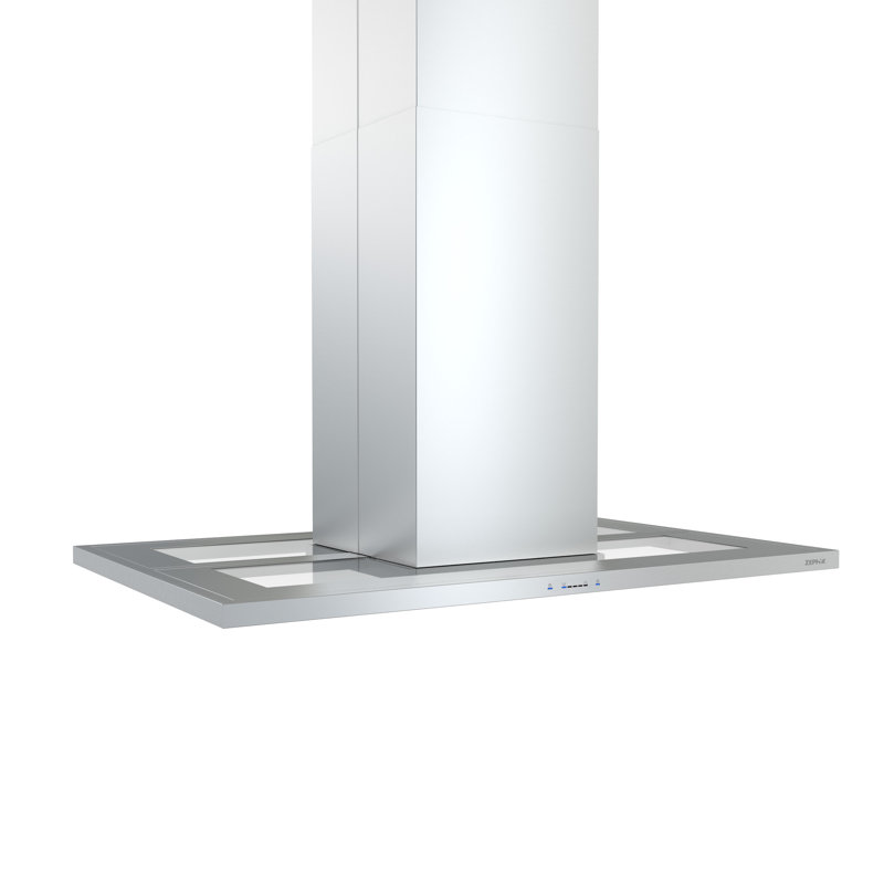 Zephyr Modena 36 in. 600 CFM Island Mount Range Hood with LED Light in Stainless Steel